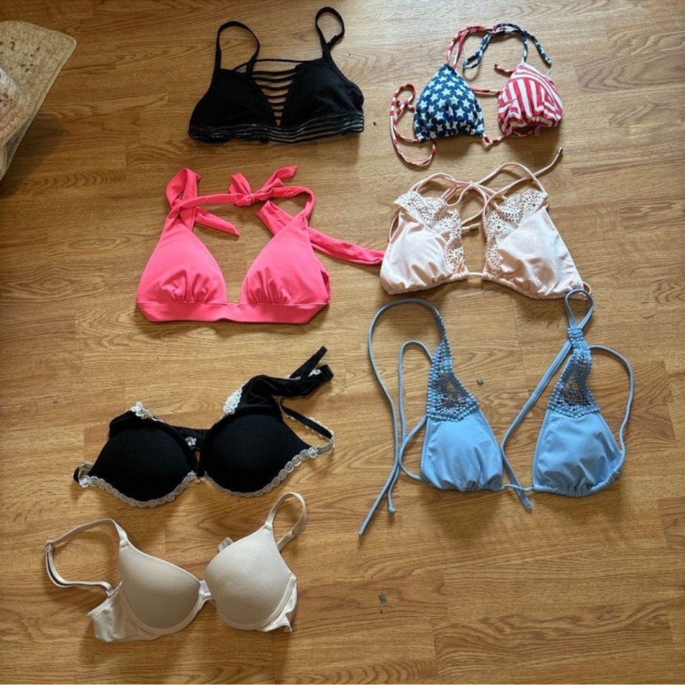 PINK Victoria's Secret Black Bikini Swimwear